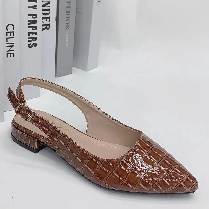 Womens  Flats | Claire Flat Slingback Flats Flats