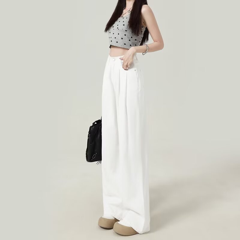 Womens  Pants | Alex Mid Rise Cropped Linen Pant Clothing Pants