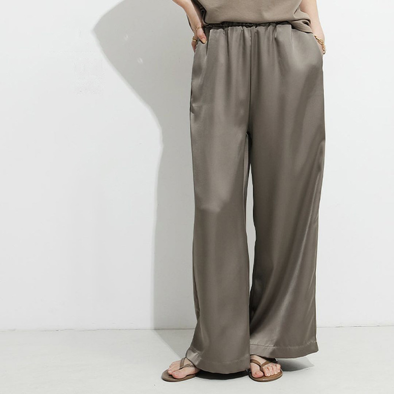 Womens  Petites | Petites Olina Silk Pant Clothing Pants