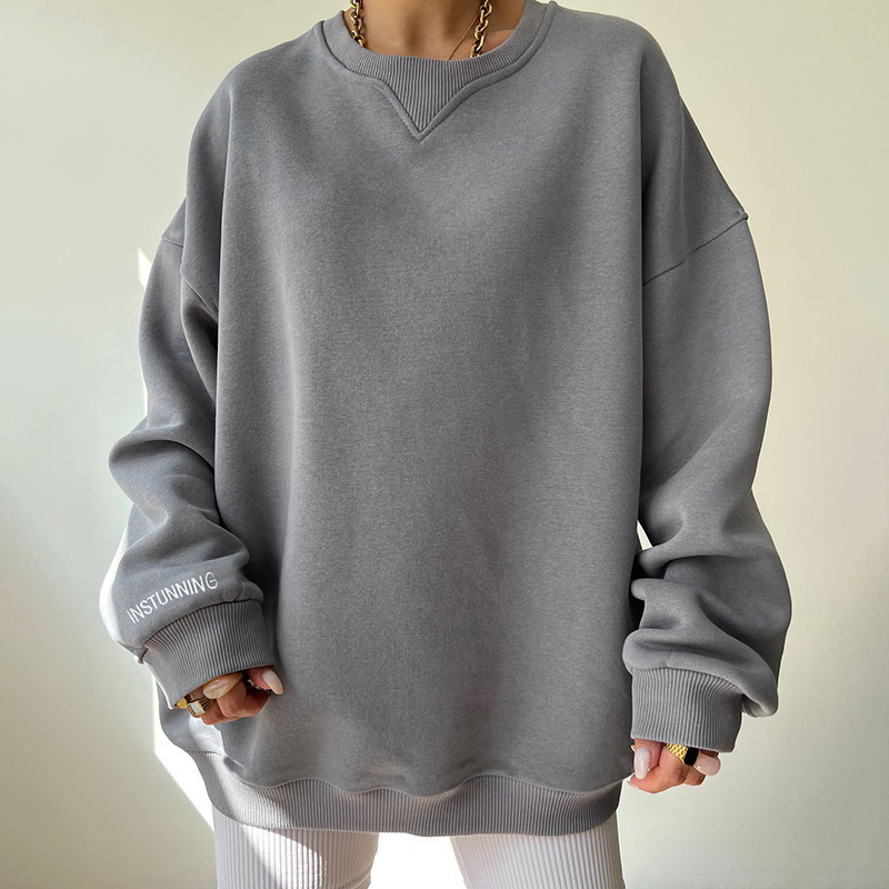 Womens  Sweatshirts | Vintage Crewneck Sweatshirt Sweaters Sweatshirts