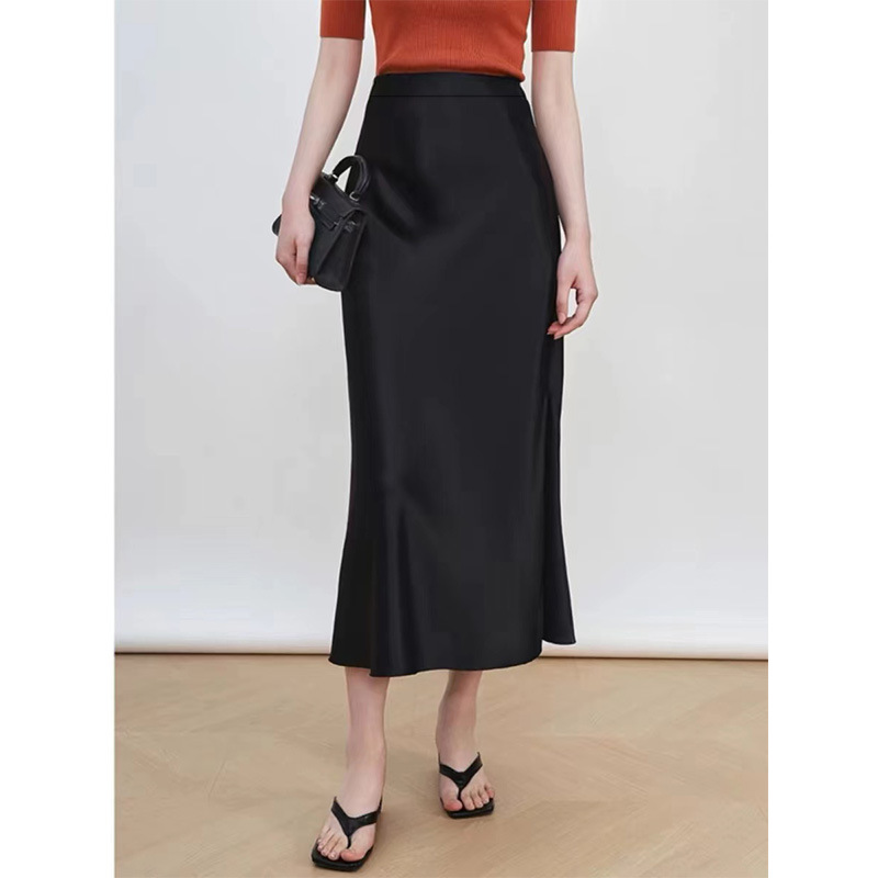 Womens  Skirts | Layla Satin Skirt Clothing Skirts